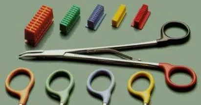 Teleflex Medical Hemoclip Traditional Style Ligating Clip Tantalum Large Orange Clip 15 Clips – 523170