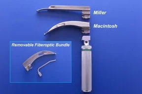 Teleflex Medical Snap-Light Laryngoscope Blade 3 Miller, Fiberoptic – 2218300