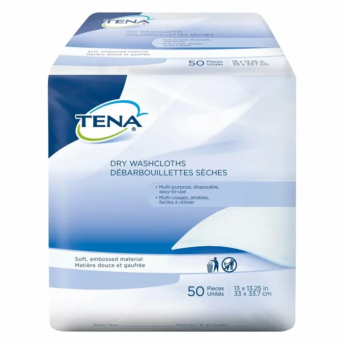 TENA Dry Washcloth