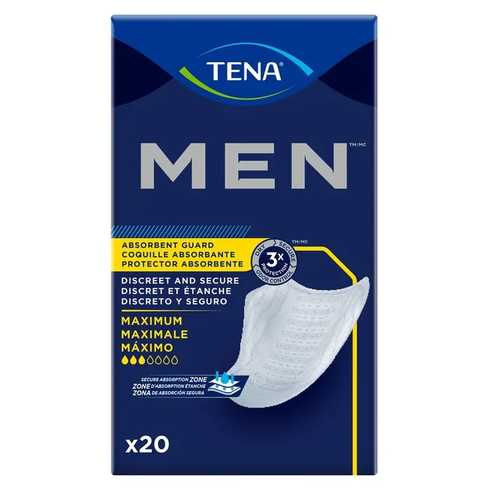 TENA MEN Maximum Guards, Bladder Control Pad