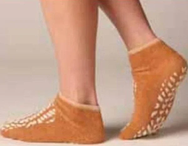 Terry Treads Fall Management Slipper Socks