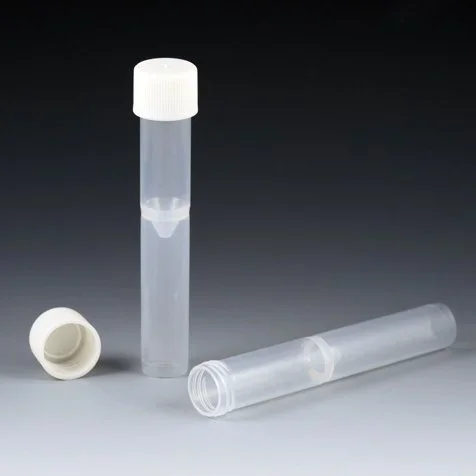 Test Tube Round Bottom Plain 16 X 75 Mm 8 Ml Without Color Coding Without Closure Polypropylene Tube