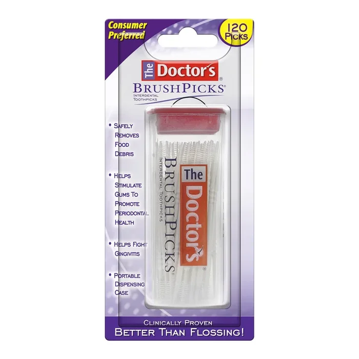 The Doctor’s BrushPicks Interdental Toothpicks, 120 BrushPicks
