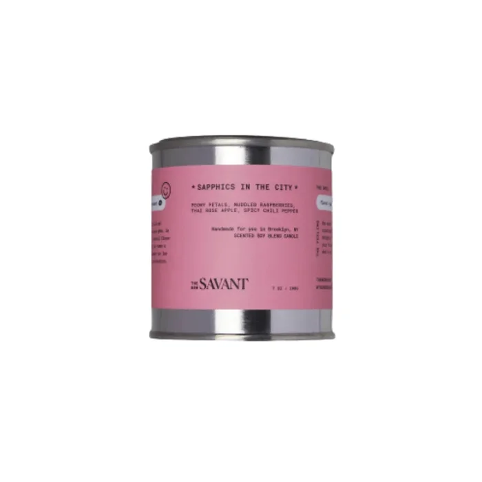 The New Savant Candle – Sapphics in the City (7 oz) #10086743