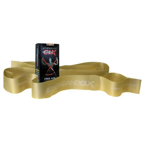 Theraband Consecutive Loops Gold 5′ Individual 9-Loop