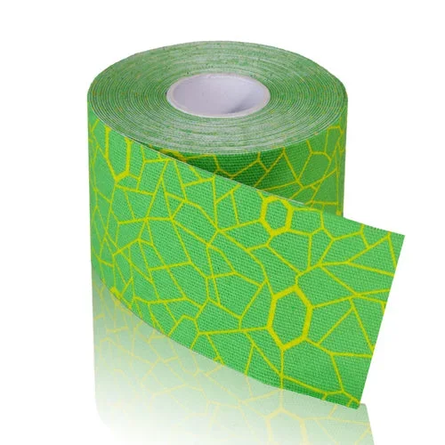 TheraBand Kinesiology Tape STD Roll 2 x16.4′ Green/Yellow