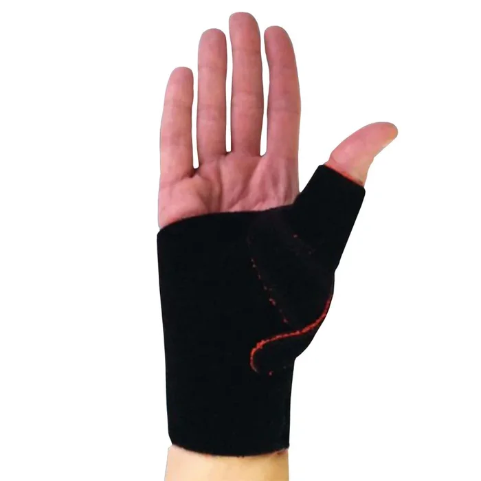 Thermoskin Cross-X CMC Thumb Splint Black