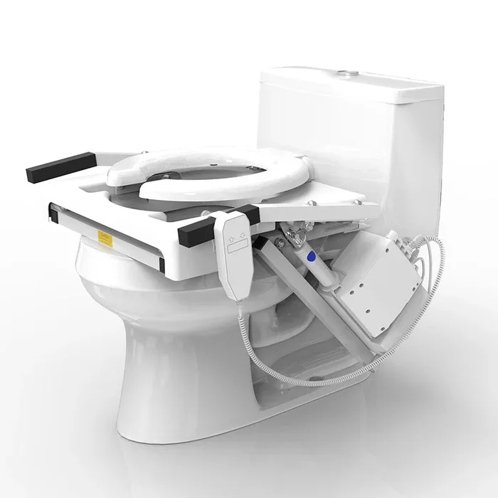 Tilt Toilet Seat Lift Single Motor Elongated Seat