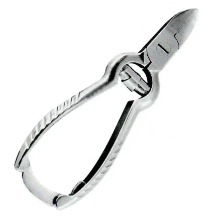 Toe Nail Cutter 4.5 w/Barrel Spring Stainless Steel