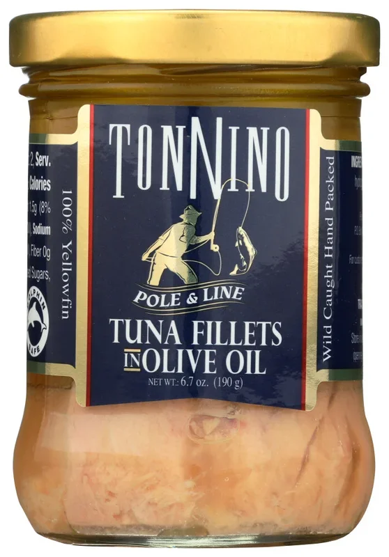 Tonnino Tuna Fillets in Olive Oil Yellowfin 6.7 Oz