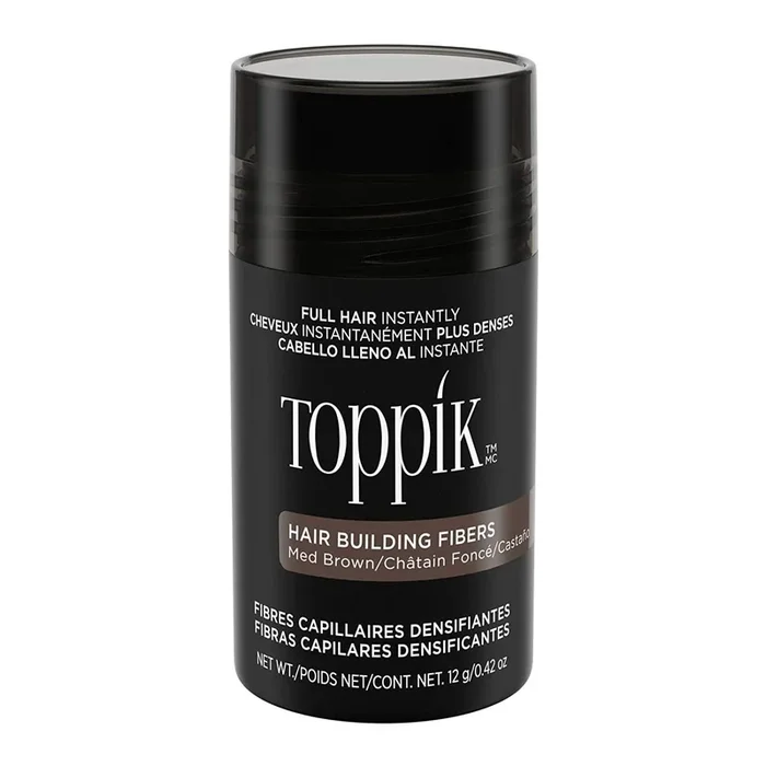 Toppik Hair Building Fibers – MEDIUM BROWN