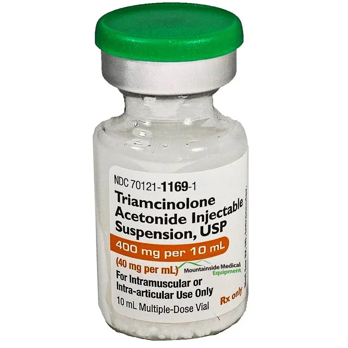 Triamcinolone Acetonide Injection 40 mg/mL Multiple-Dose Vials 10 mL (Rx)