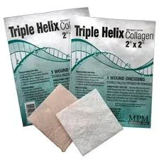 Triple Helix Collagen Dressing 2″ x 2″ Pad