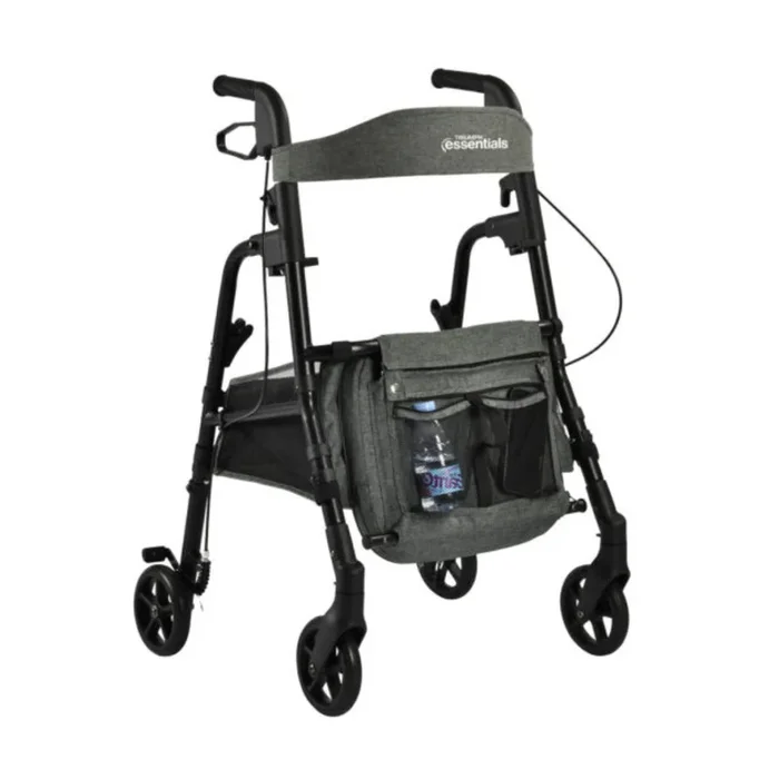 Triumph Essentials Rollator – Lightweight Folding Portable Walker