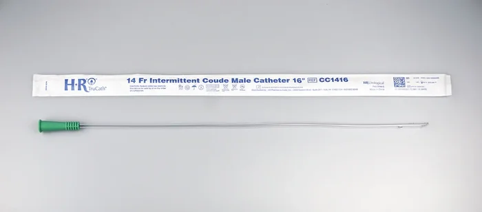 TruCath Intermittent Coude Catheter, 14FR, 16″