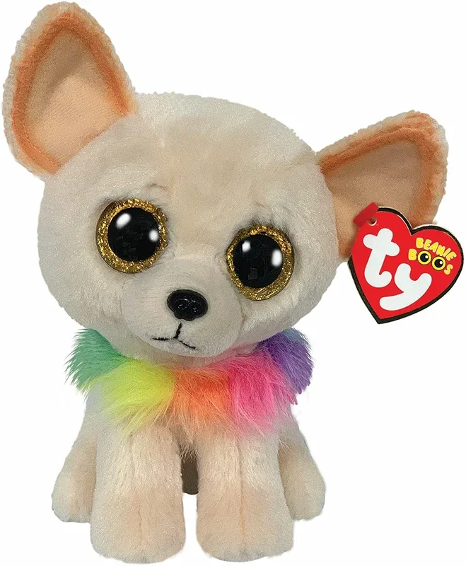 Ty Beanie Boos – Chewey the Chihuahua Dog (ojos de brillo) (tamaño normal -6 pulgadas) 36324