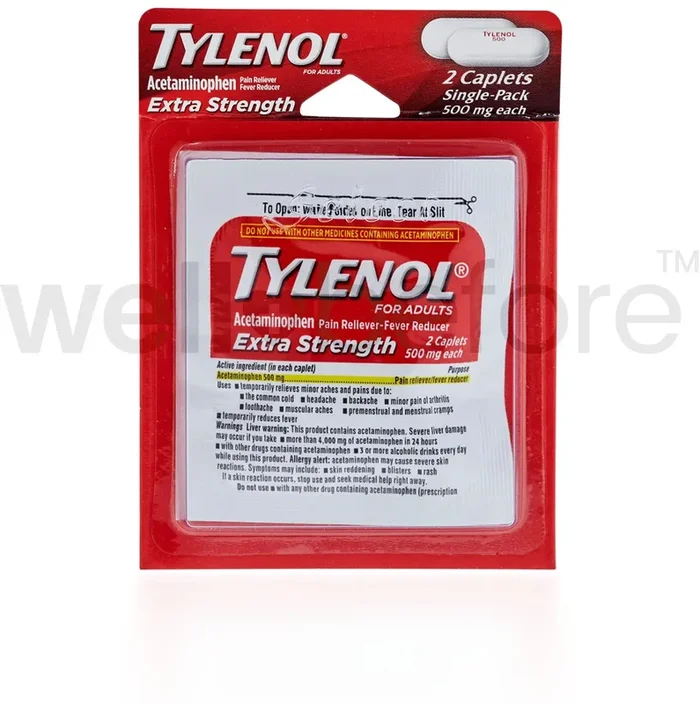 Tylenol Extra Strength – Acetaminophen 500mg – 2 Caplets