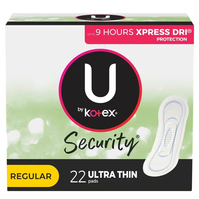 U by Kotex Premium Ultra Thin Pads, Regular