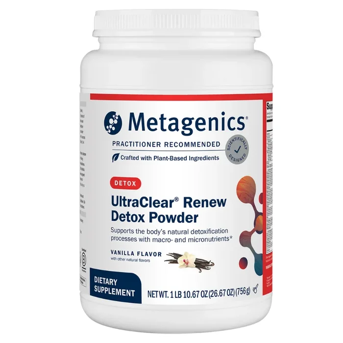 UltraClear Renew Detox Powder, Vanilla Flavor