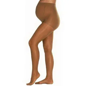 UltraSheer Moderate Compression Maternity Pantyhose Large, Natural