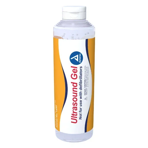 Ultrasound Gel 0.25 ltr Clear (8.5 fl oz) 12/cs