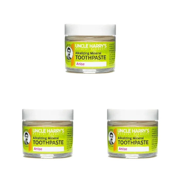 Uncle Harry’s Natural Products Anise Toothpaste (3 count) #10079179
