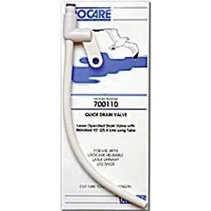 Urocare Quick Drain Valve, Medium 18″ Tube