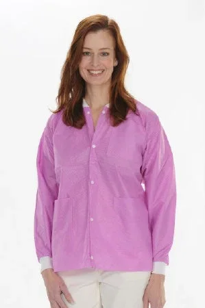 Valumax International ValuMax Extra-Safe Lab Jacket Raspberry 3X-Large Long Sleeves Hip Length – 3630RB3XL