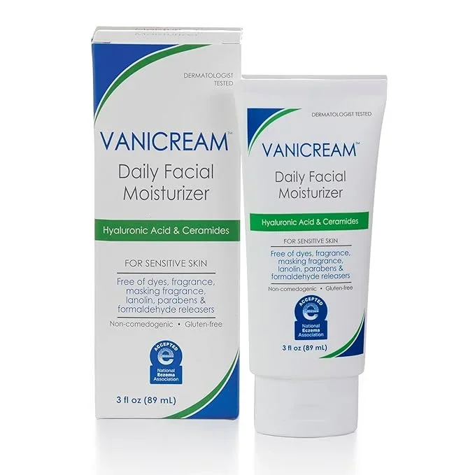 Vanicream Daily Facial Moisturizer, 3 fl oz.