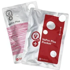VaPro Plus Pocket Hydrophilic Intermittent Catheter, 8 Fr, 16″