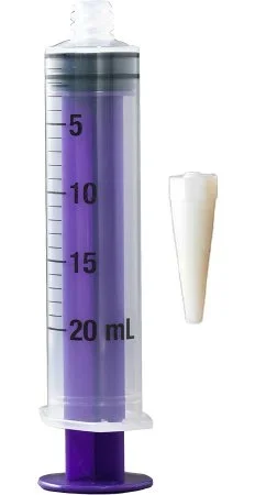 Vesco Medical Vesco Enteral Feeding / Irrigation Syringe 20 mL Individual Pack Enfit Tip Without Safety – VED-620TC
