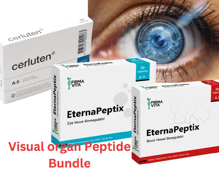 Visual organ Peptide Bundle – A-11 Visoluten A-5 Cerluten A-3 Ventfort