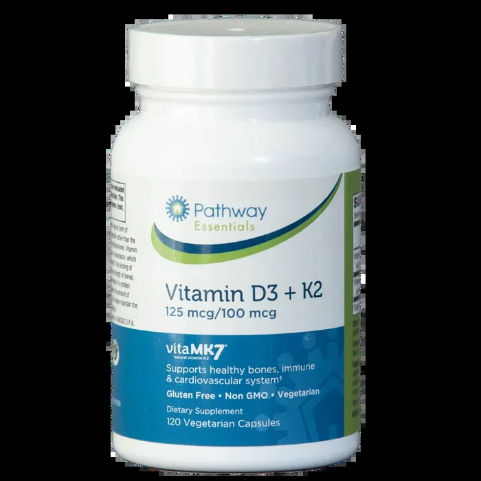 Vitamin D3 + K2 125MCG/100MCG