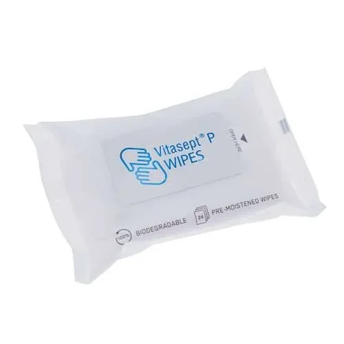 Vitasept P Skin Antiseptic Wipes – Pack of 24