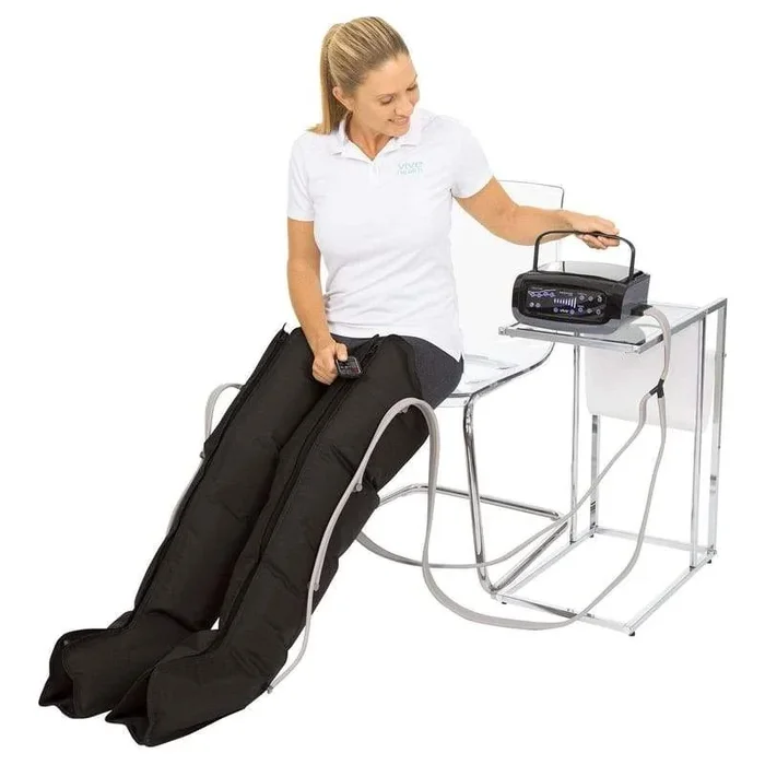 Vive Health Leg Compression Therapy System with Wireless Remote