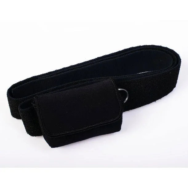 Waist-It Pouch with Elastic Straps, Black
