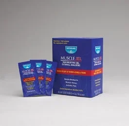 Water Jel Muscle Jel Topical Pain Relief 3.5% Strength Menthol Topical Gel 96 per Box – J1152