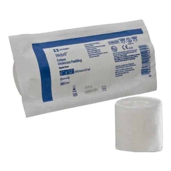 WEBRIL Undercast Padding, 6″ x 4 yds.