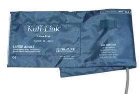Welch Allyn Kuff-Link Blood Pressure Cuff,1 Tube with Inflation Kit Adult Arm Large 24.5 X 6.9 Inch Nylon – 3202S