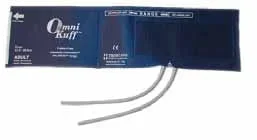 Welch Allyn Omni-Kuff Blood Pressure Cuff, 2 Tube Bladder Adult Large 25.9 X 6.9 Inch Nylon – 1902CK