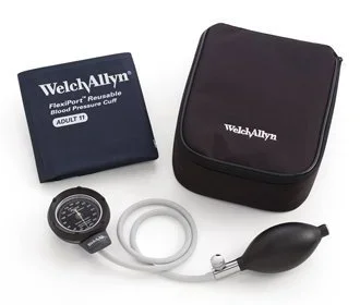 Welch Allyn Platinum Series DS48 Aneroid Sphygmomanometer Pocket Style Hand Held 2-Tube Adult Size Arm – DS48-11