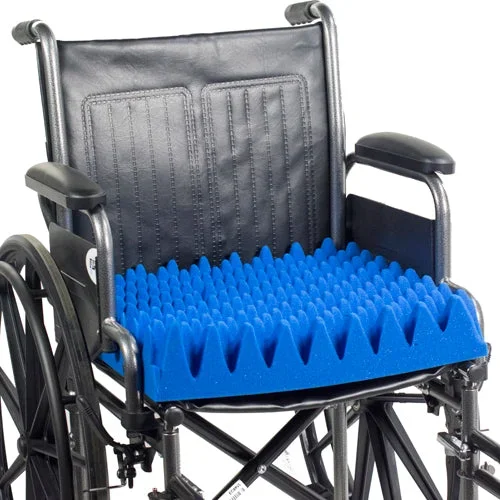 Wheelchair Cushion Foam 20 X 18 X 3 Black