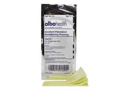 Xeroform Petrolatum Impregnated Dressing, 5 x 9 Inch