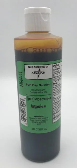 Yodo de povidona 10%, 8 oz