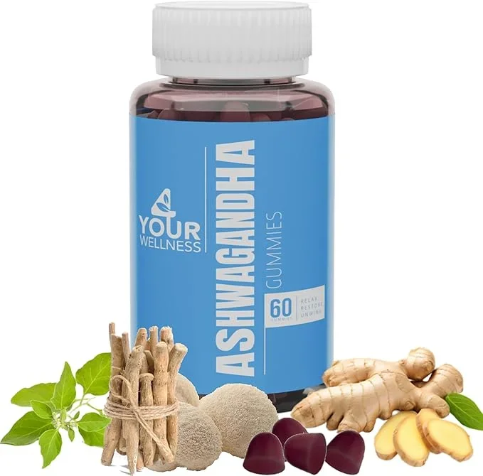 Your Wellness Ashwagandha Gummies 60ct