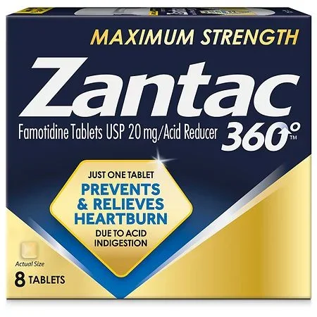 Zantac 360 Maximum Strength Tablets 8ct