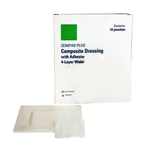 ZeniPad Plus Mulit-Layer Composite Wound Dressing, 4″ x 6″