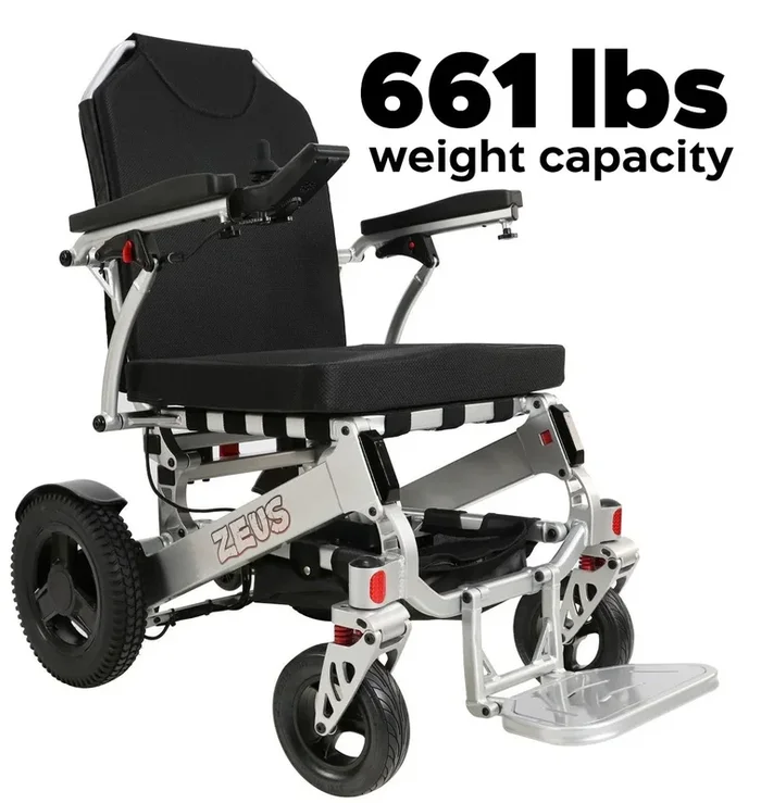 Zeus HD Foldable Power Wheelchair – 661 lbs weight capacity