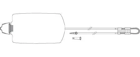 Zevex Enteral Feeding Pump Bag Set 1200 mL – 30 Per Case